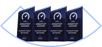 Premio Ookla SPEED TEST AWARDS
